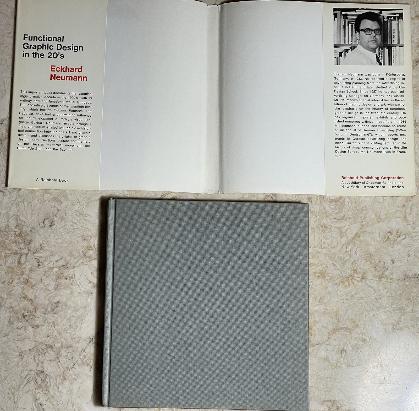 Neumann, Eckhard Functional Graphic Design in the 20’s 1st Edition Book VG DJ-G