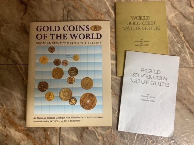 Gold Coins of World Ancient to Present Friedberg 6th Edition 1992 + Bonus Illus