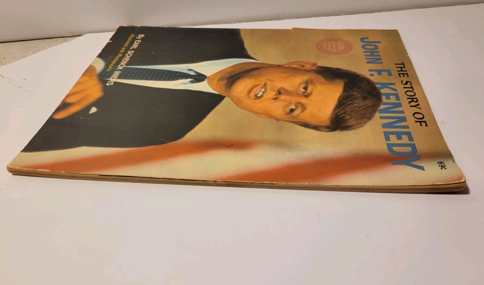 The Story of John F. Kennedy. By Earl Schenck Miers. 1964 Wonder Books