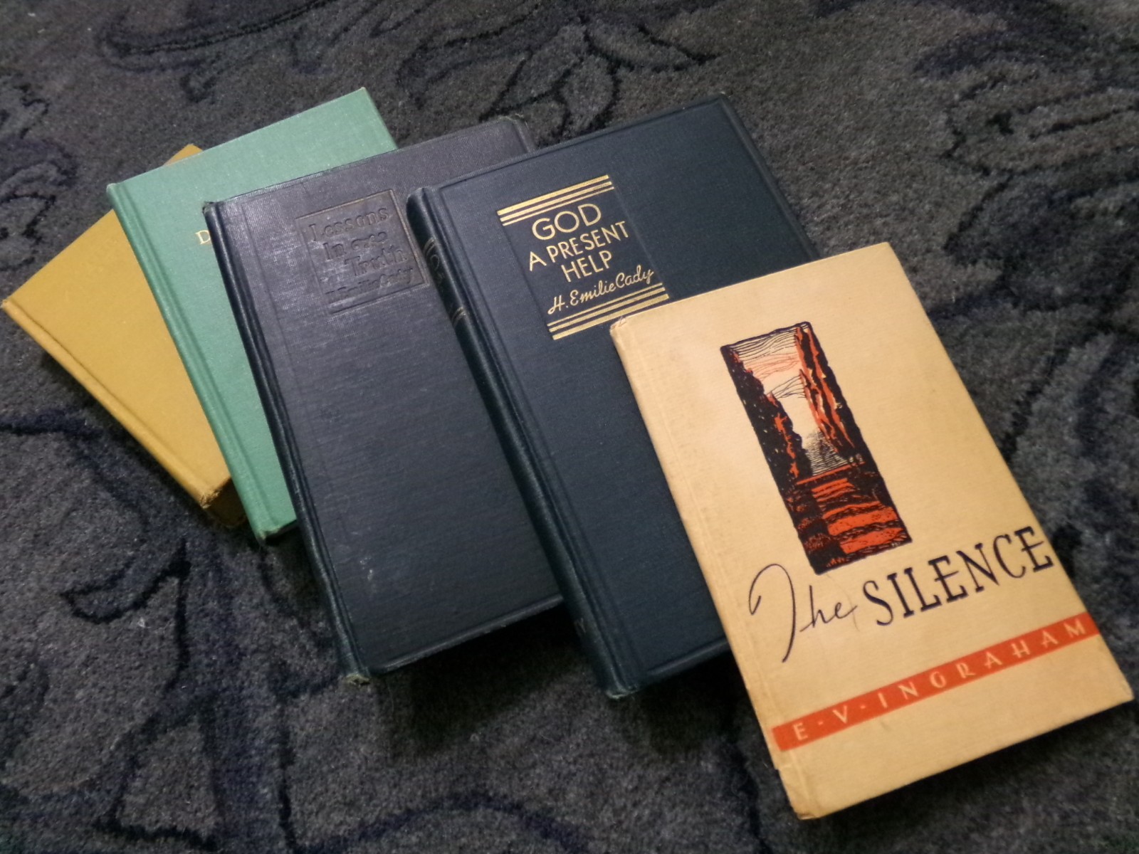 New Thought Book Lot of 5 Vtg Mystic Unity Divine Science Troward Cady Ingraham