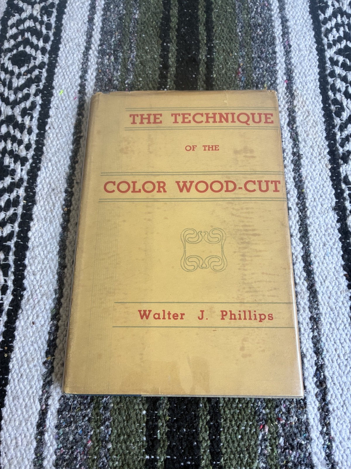 Technique of the Color Wood-Cut – Walter J. Phillips 1926 1st Edition Hardcover
