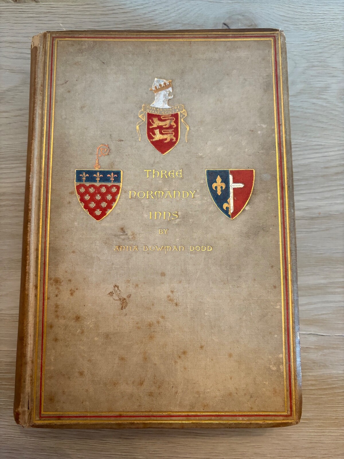 Three Normandy Inns-Anna Bowman Dodd 1892 Limited Edition #280/500 Illustrated