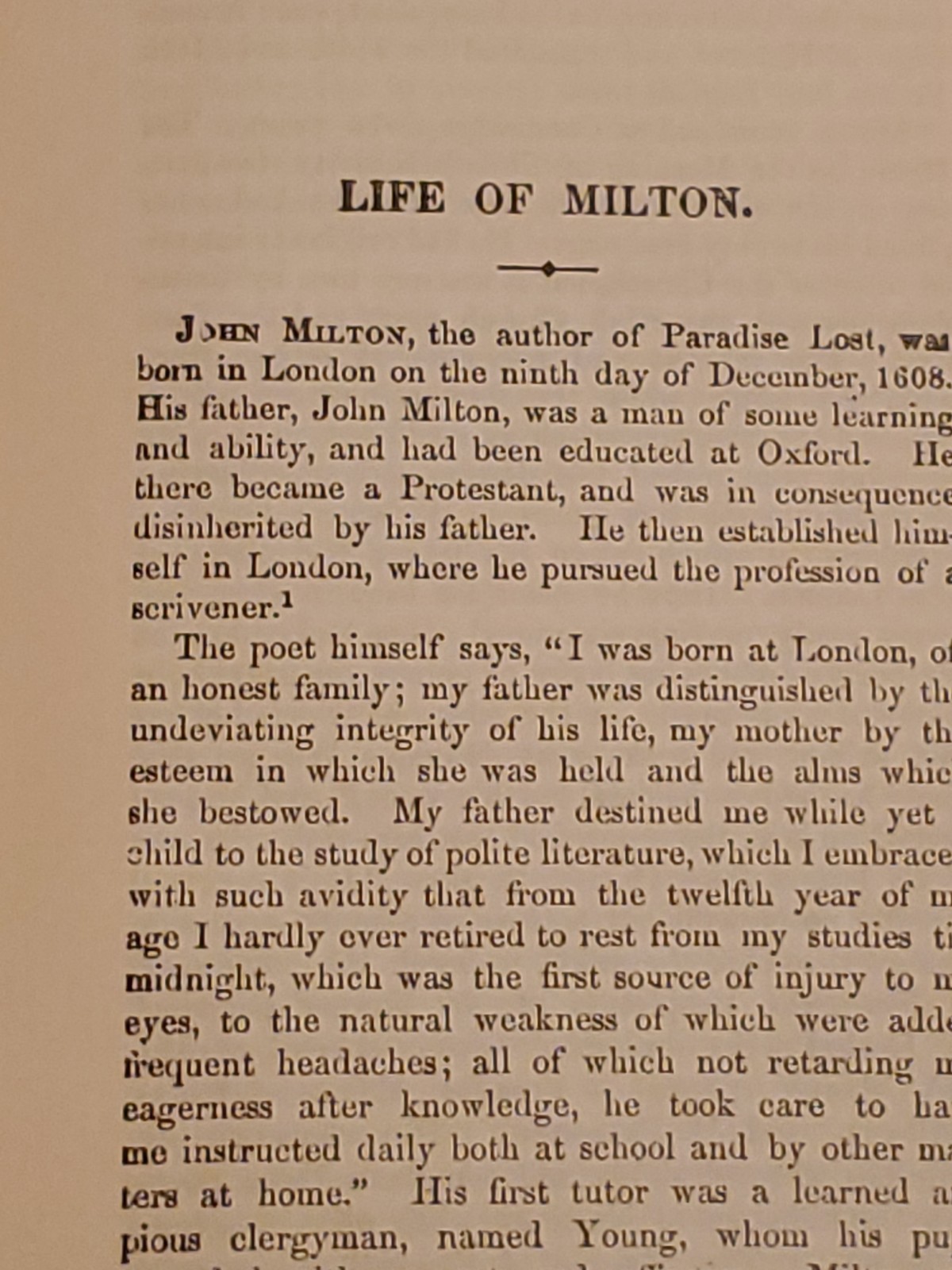 PARADISE LOST John Milton Houghton Mifflin Company Hardcover c1921