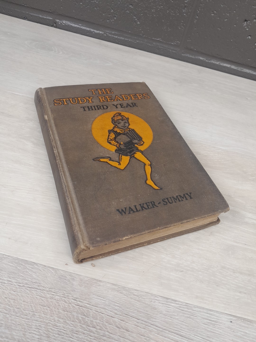 1926 The Study Readers Third Year By Alberta Walker HC First Edition