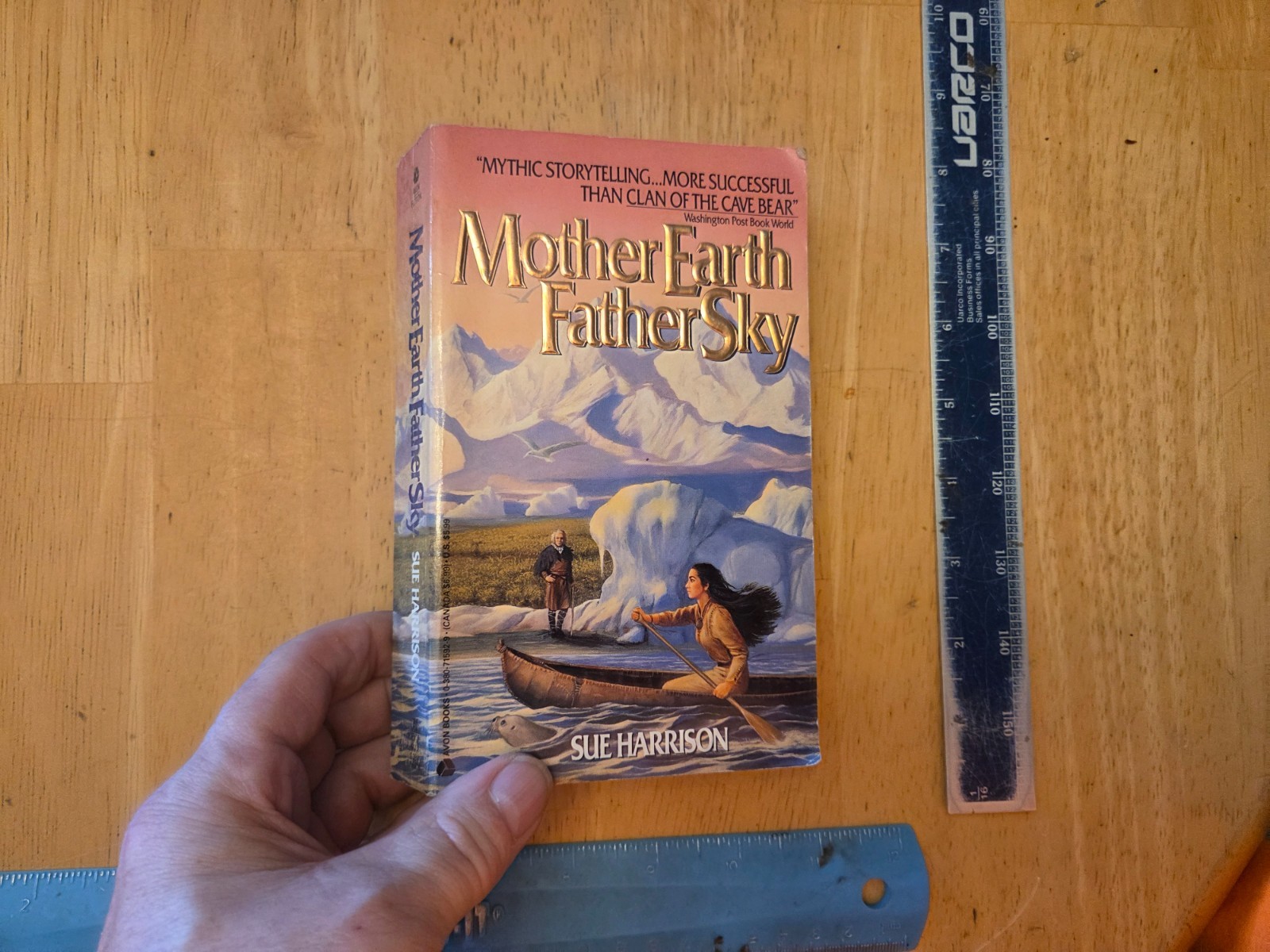 Mother Earth Father Sky by Sue Harrison – 1991 Avon Paperback
