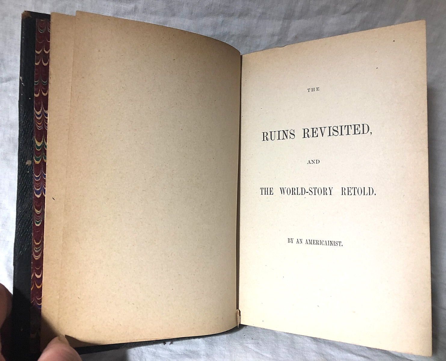 Samuel Frye Walker – The Ruins Revisited – 1st 1887 – Mound-Builders, Mormonism