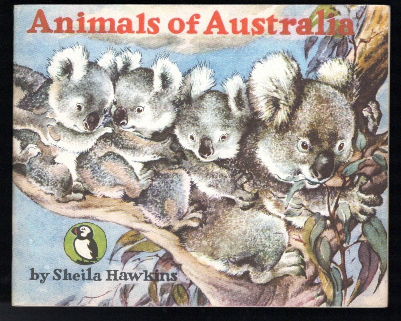 Animals Of Australia-Sheila Hawkins ’47 Puffin Picture Book 45-Ballantine Estate