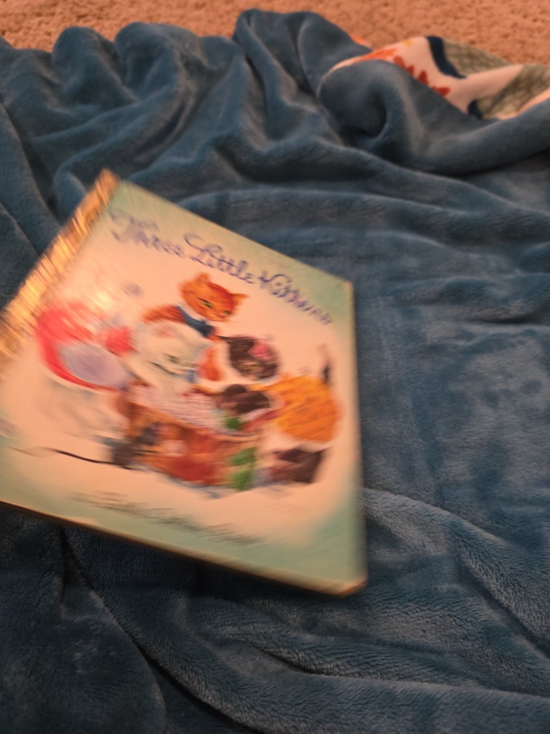 A Little Golden Book #381 Three Little Kittens .29