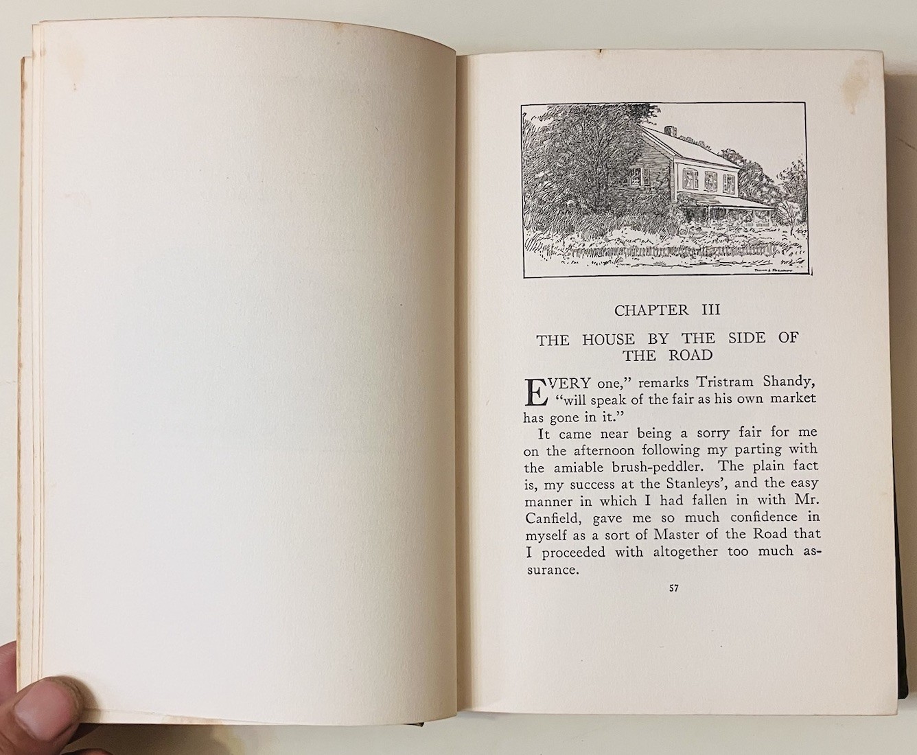 Friendly Road David Grayson 1915 1st Edition HC Illustrated Fogarty