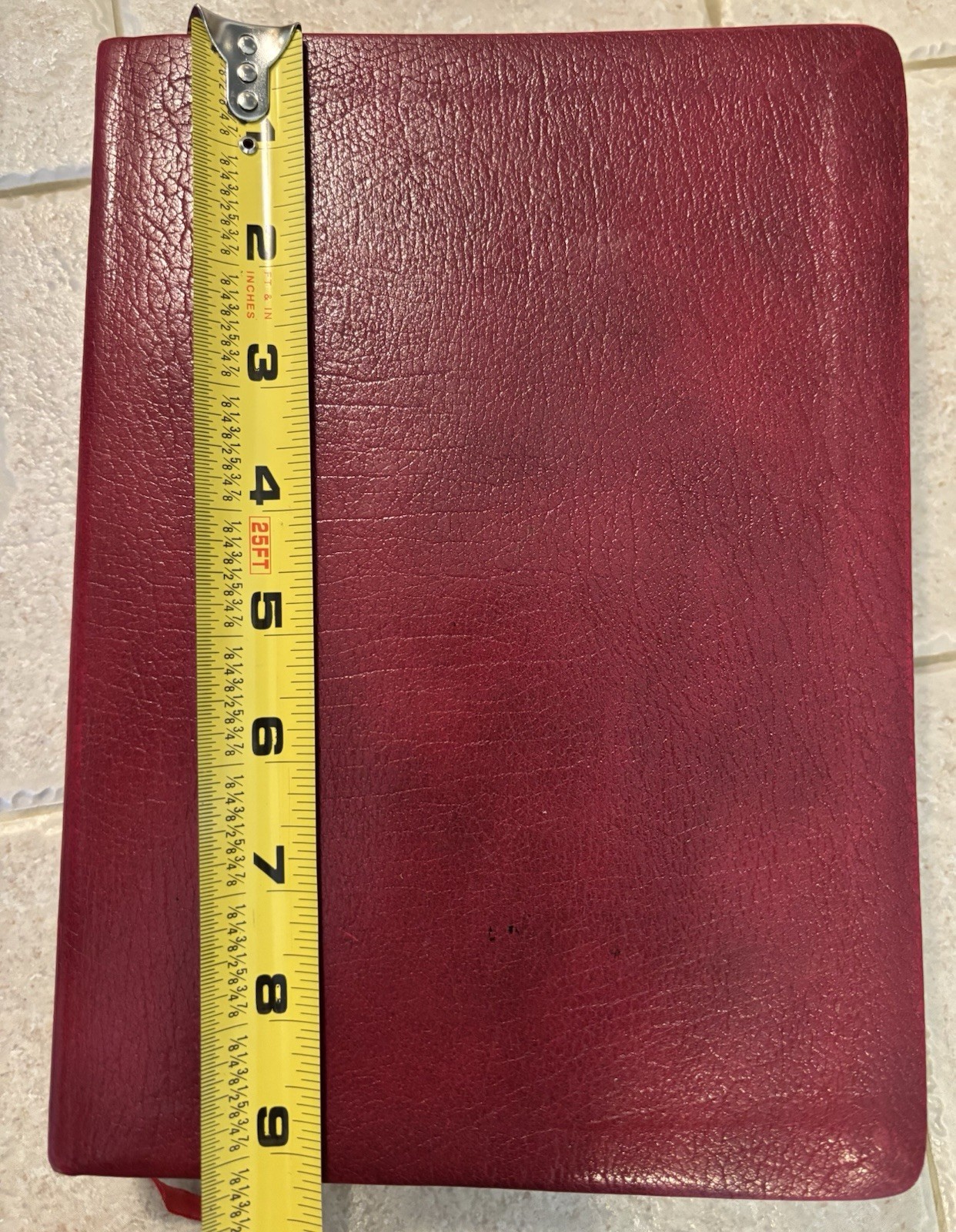 Holy Bible New Analytical Study Edition Genuine Leather Crusade KJV 1970
