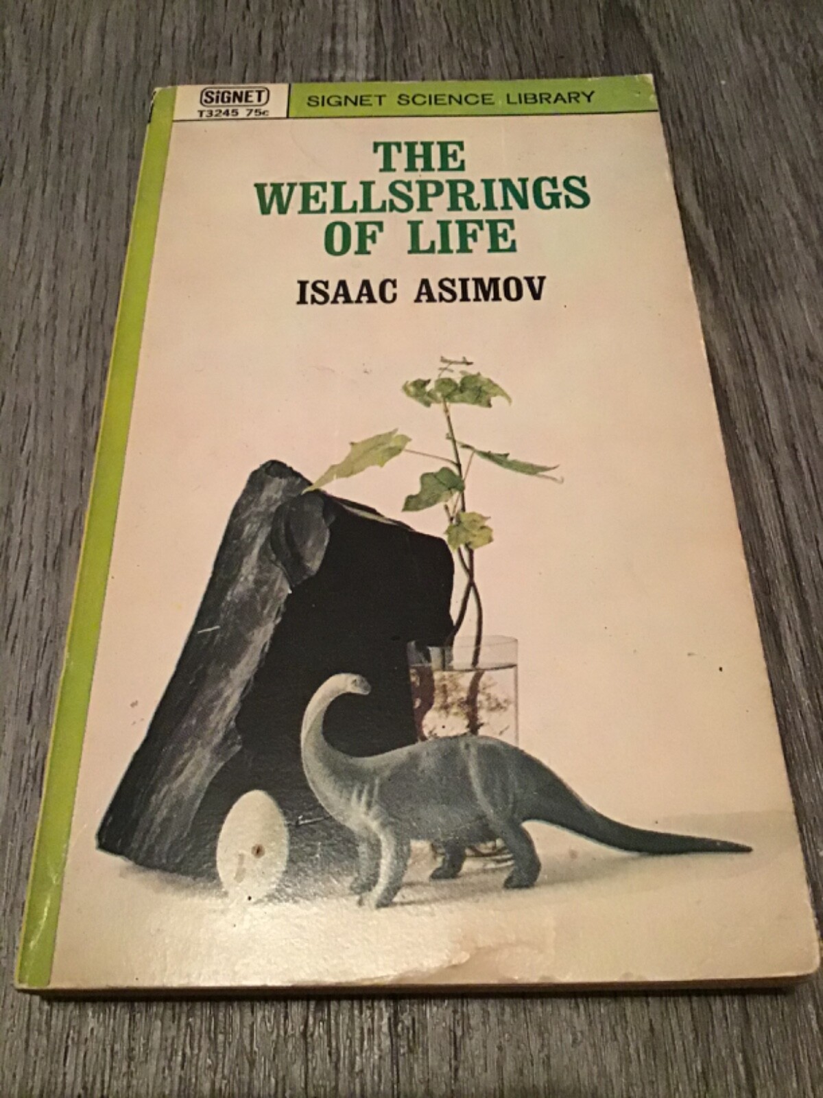 The Wellsprings of Life by Isaac Asimov Vintage Signet Science Library Paperback