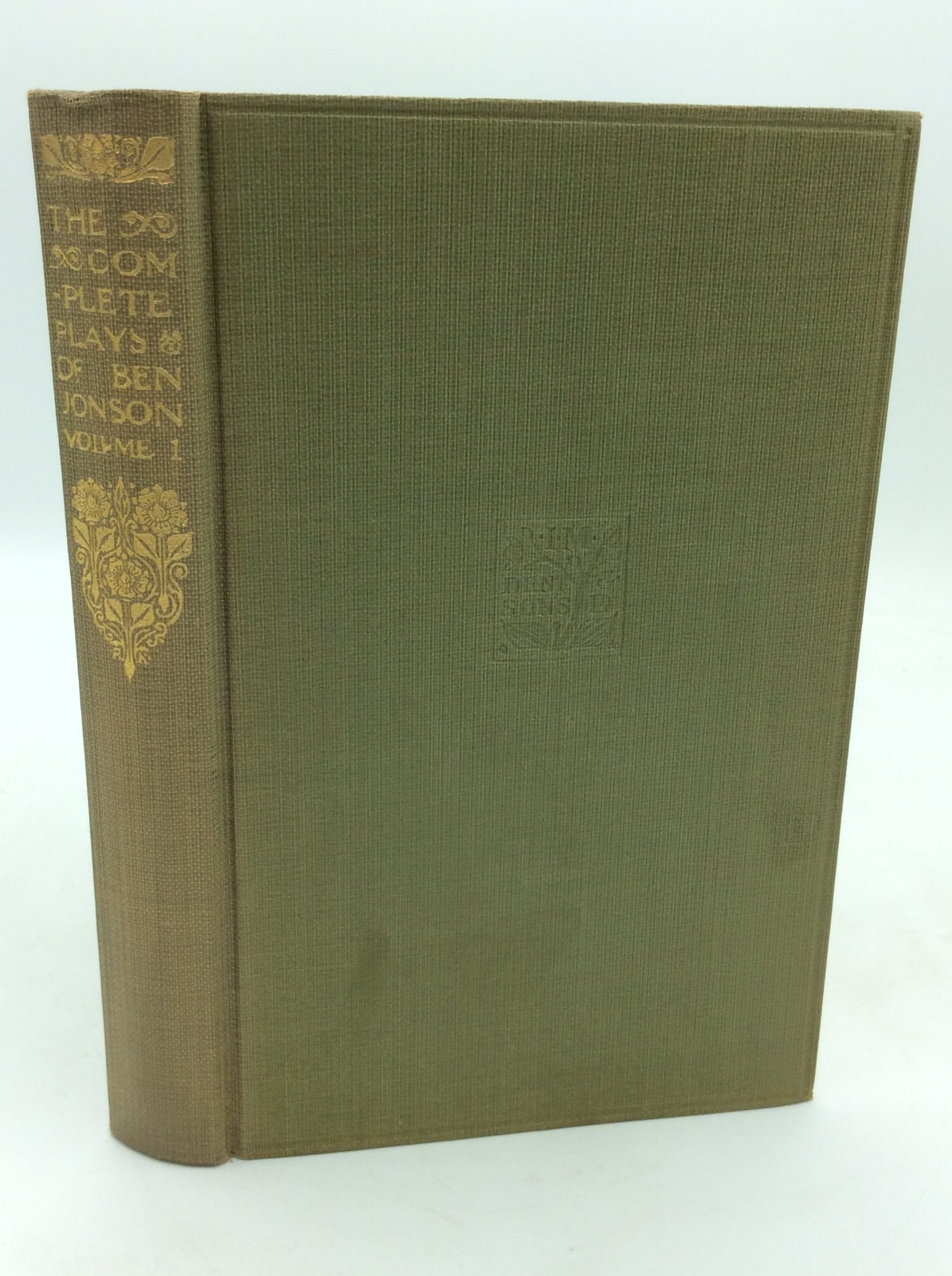 THE COMPLETE PLAYS OF BEN JONSON, Vol. I – 1925 – vintage fiction