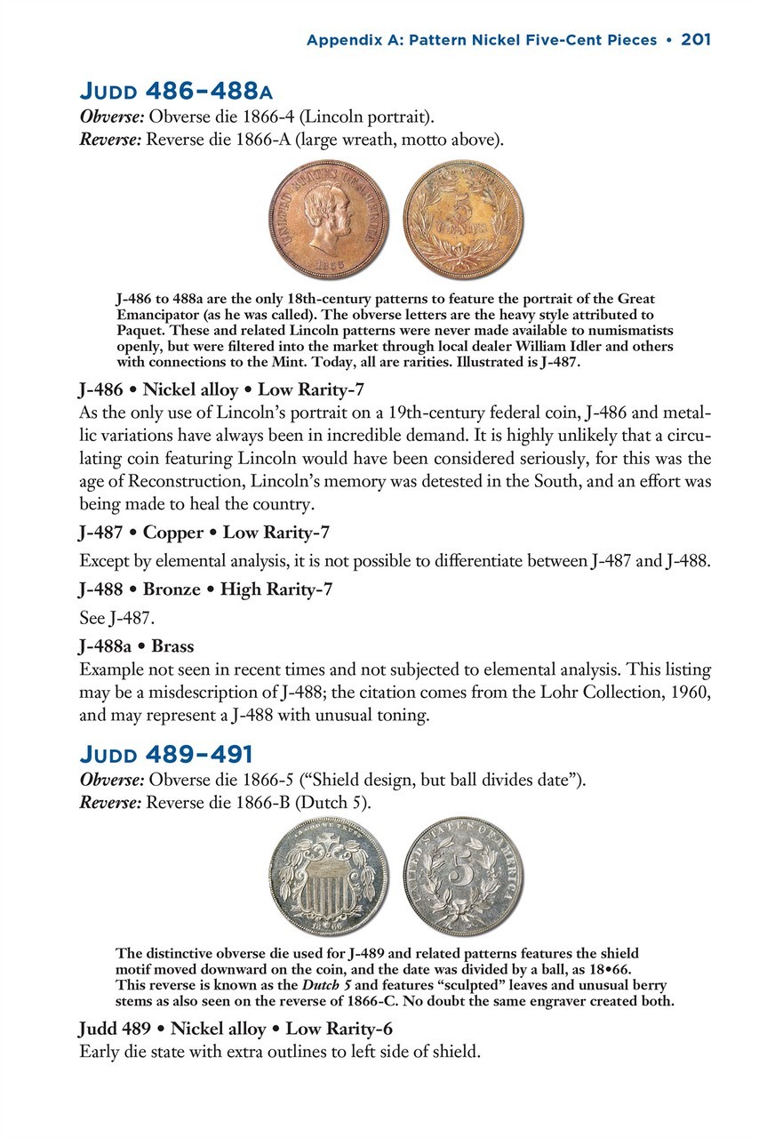 New Official Red Guide Book – US Shield & Liberty Head Nickels Coin 2nd Edition