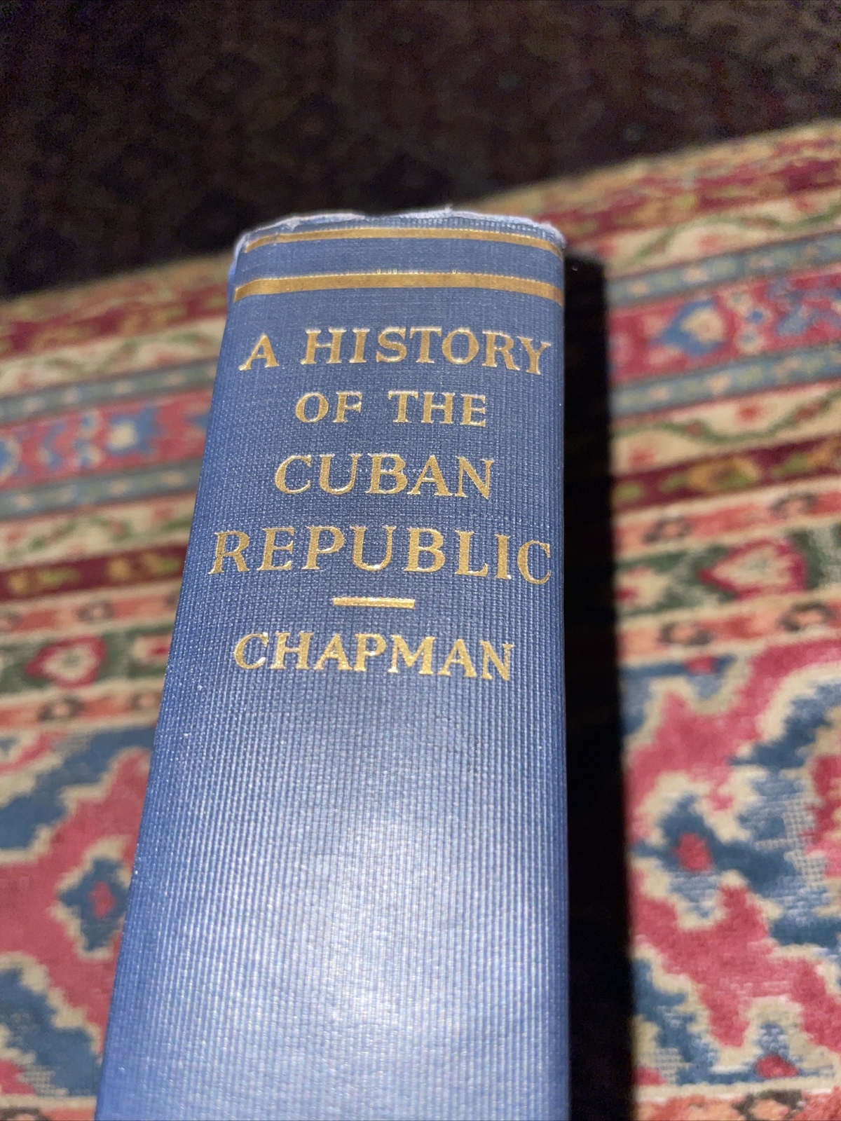 1st/1st – 1927 – CUBA – A History Of The Cuban Republic – Charles E. Chapman HC