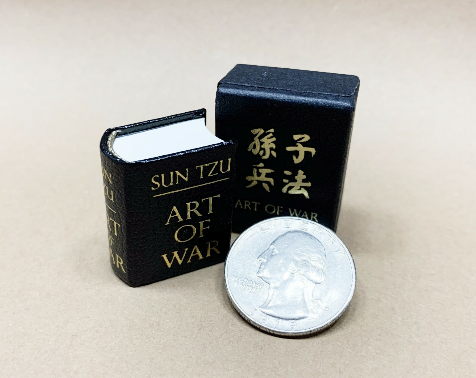 DOLLHOUSE MINIATURE BOOK Sun Tzu ART OF WAR