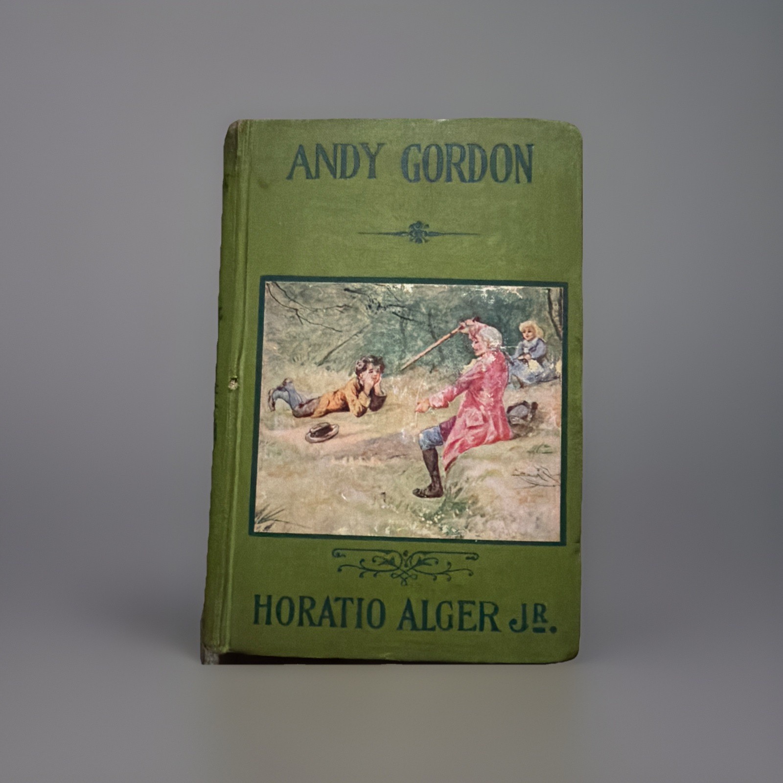Rare Copy of ANDY GORDON by Horatio Alger Jr., M A Donahue Co. Early 1900s HC