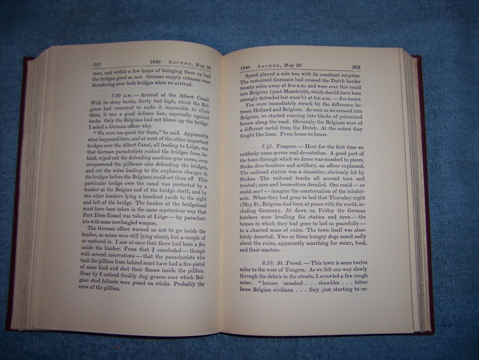 BERLIN DIARY by William L. Shirer/1st Ed/HCDJ/Military/WW II 1939-45