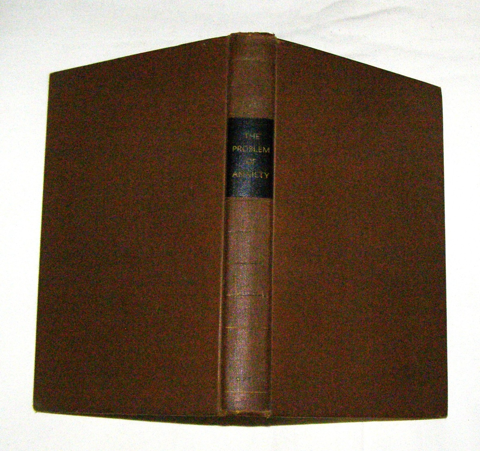SIGMUNDFREUD THE PROBLEM of ANXIETY 1936, 1st U.S. Edition HC VG clean