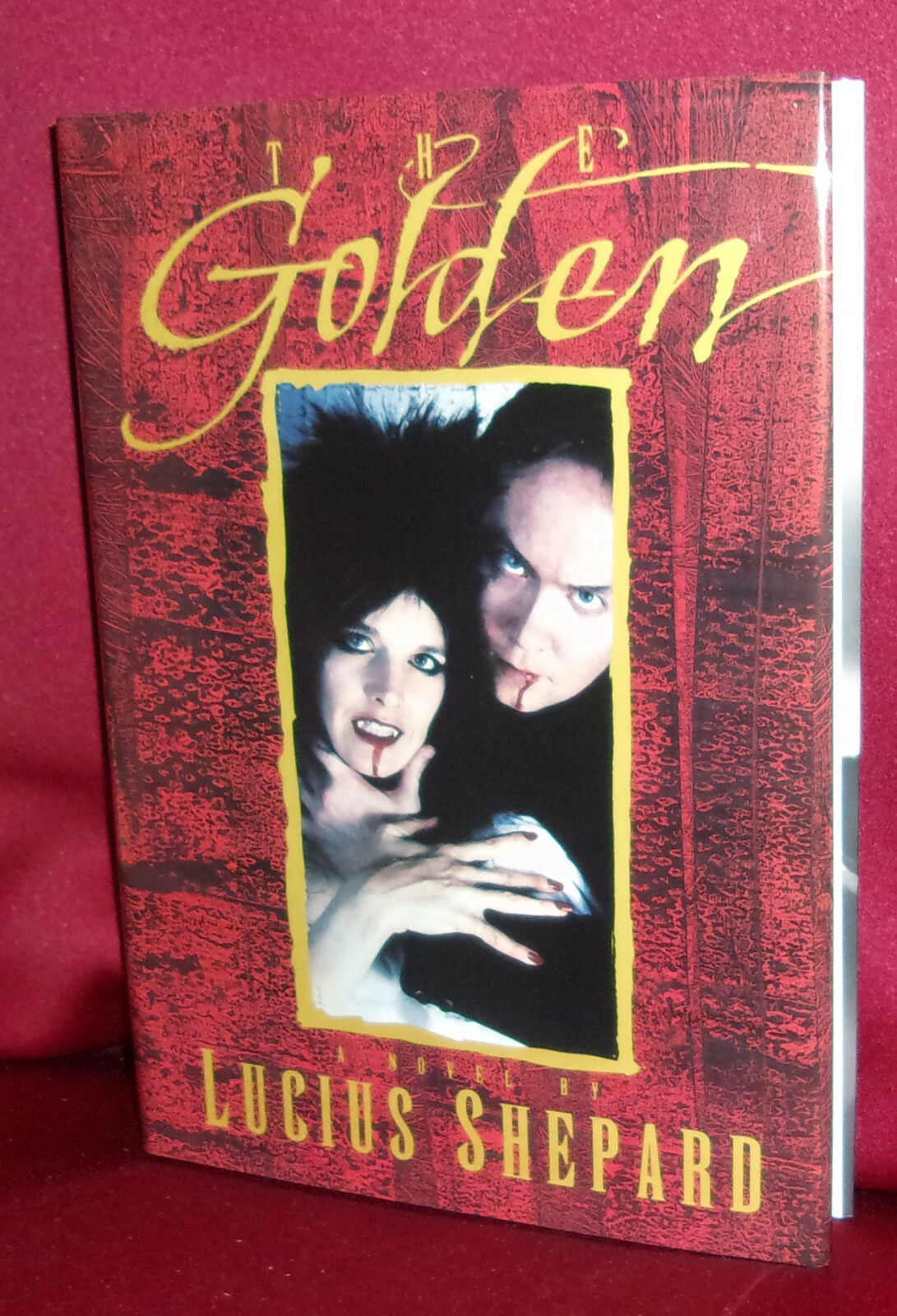 Lucius Shepard THE GOLDEN First edition SIGNED Fine Hardcover DJ Vampire Horror