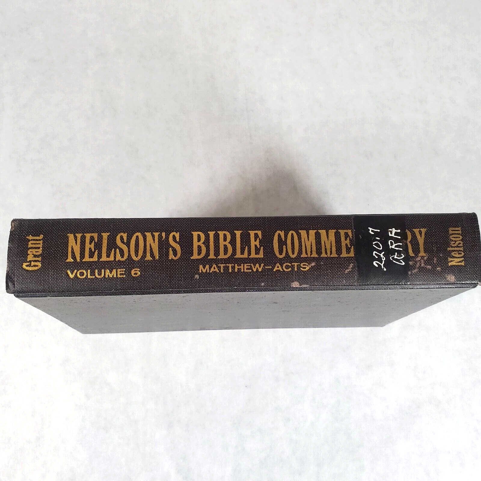 Nelson’s Bible Commentary Vol. 6 New Testament 1962 Hardcover by Frederick Grant