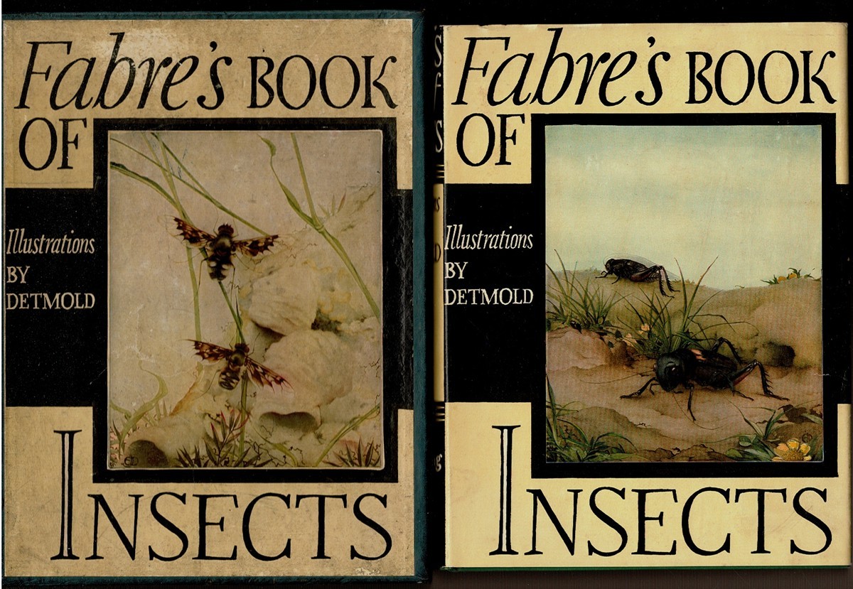 FABRE’S BOOK OF INSECTS. With Original Box. 1936 edition with DJ and Box.