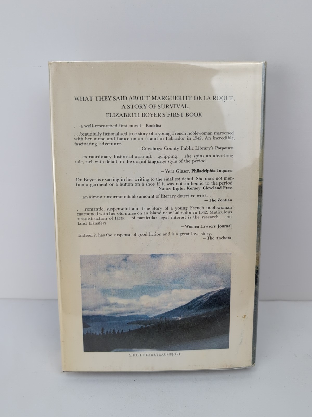 FREYDIS AND GUDRID by Elizabeth Boyer/1st Ed/LiteratureHCDJ SIGNED 1976