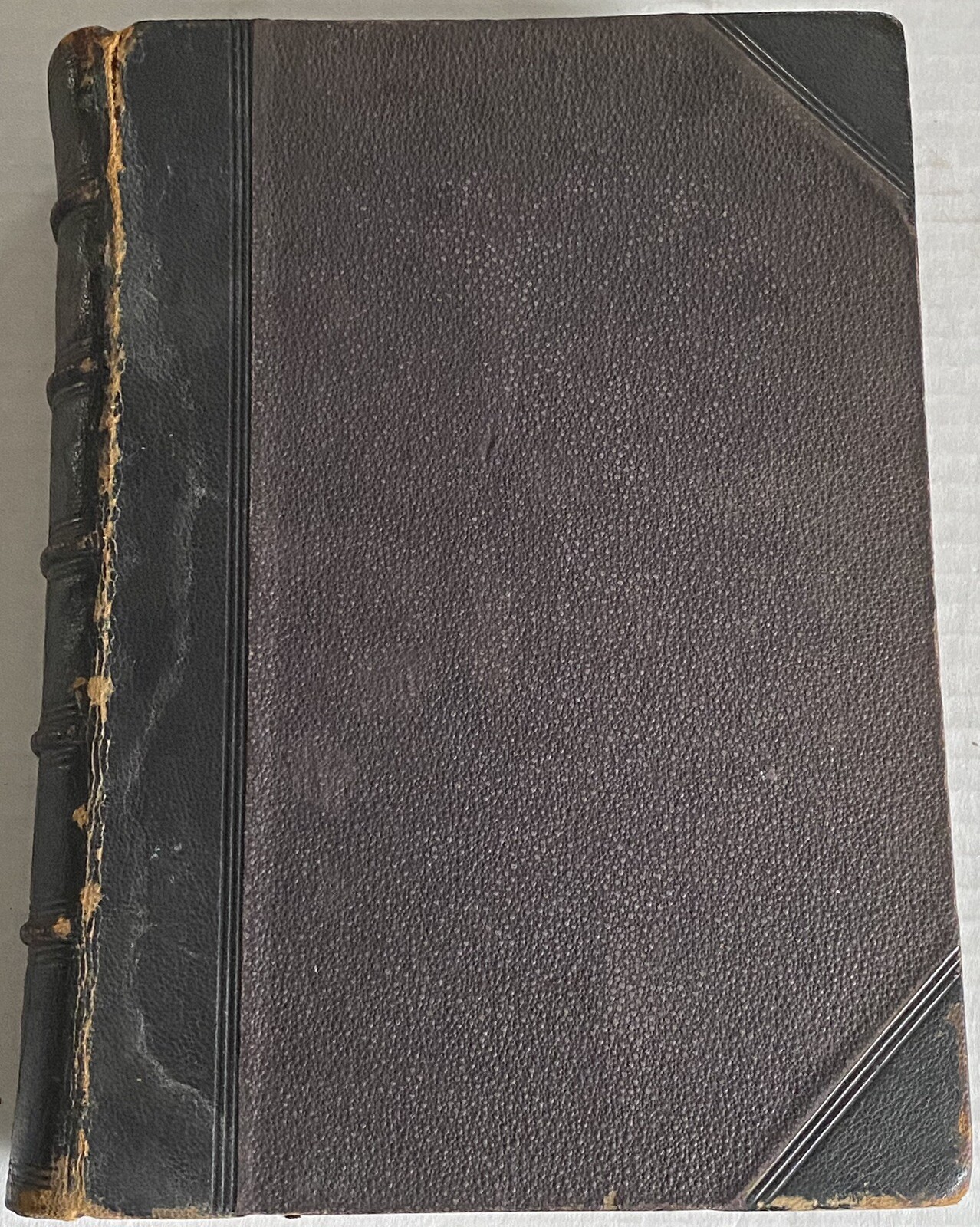 CASQUET OF LITERATURE 1875 VOL. I-II in 1 Volume Partial Leather Gibbon BLACKIE