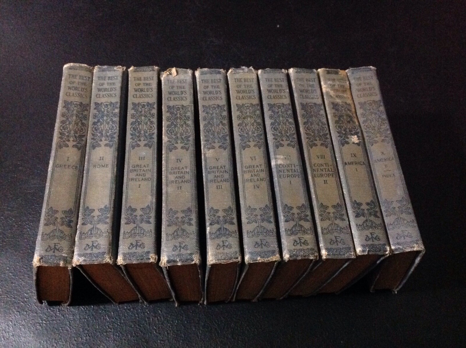 The Best of World’s Classics, Henry/Cabot/Lodge 1909 HC 10-Vol. (Complete)