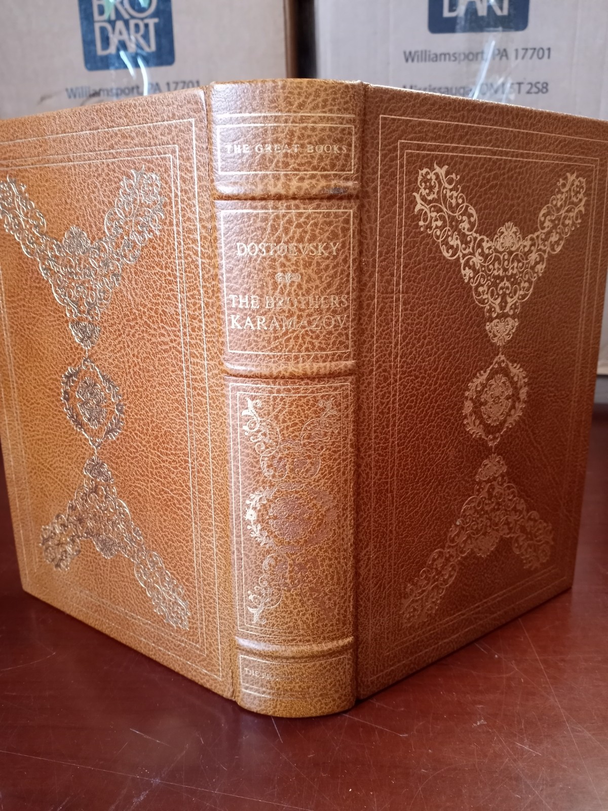 Franklin Library The Brothers Karamazov Dostoevsky Great Books Western World
