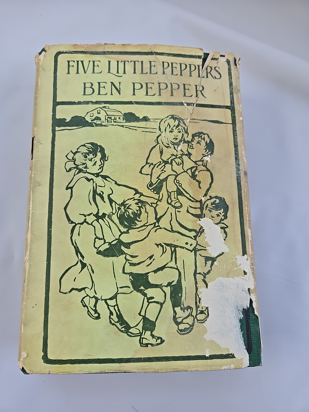 Antiquarian 1905 Five Little Peppers The Stories Ben Pepper Hardcover Book