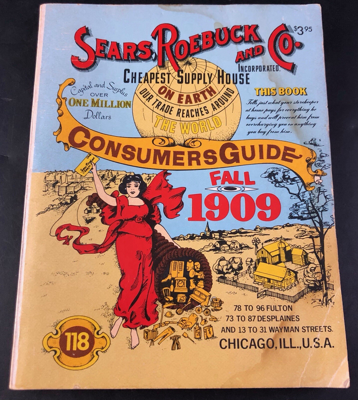 Sears, Roebuck and Co. Consumers Guide Fall 1909 by Ventura 887 Books 1979 Vk01
