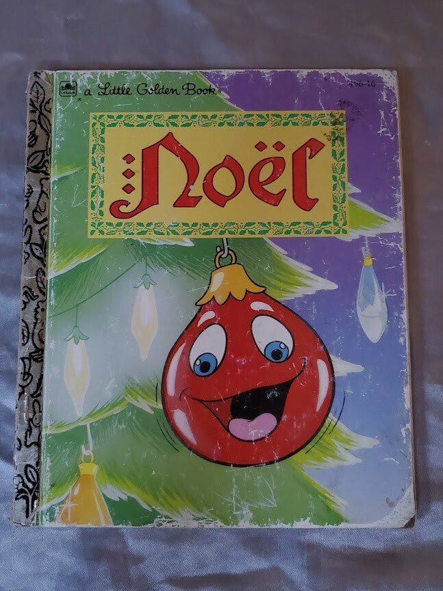 ?? Rare Vintage A Little Golden Book “Noel” 456-16 EUC Hardcover 1991