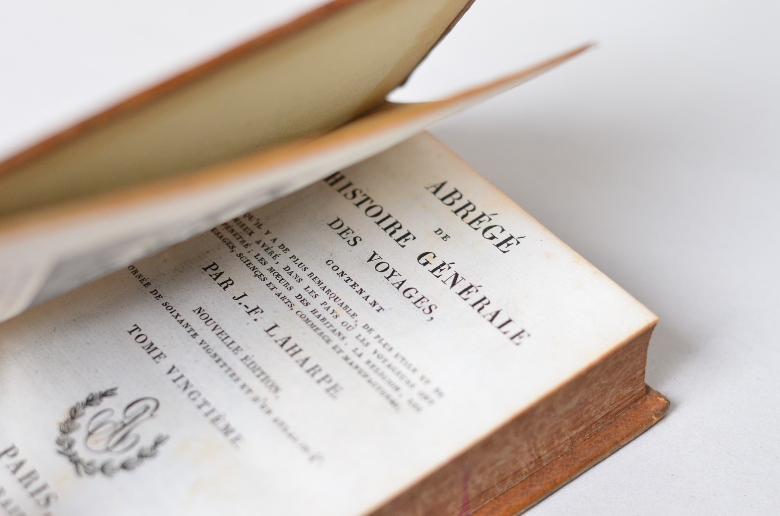 Antique History of Voyages by Jean-François de La Harpe 1822 Arctic Exploration