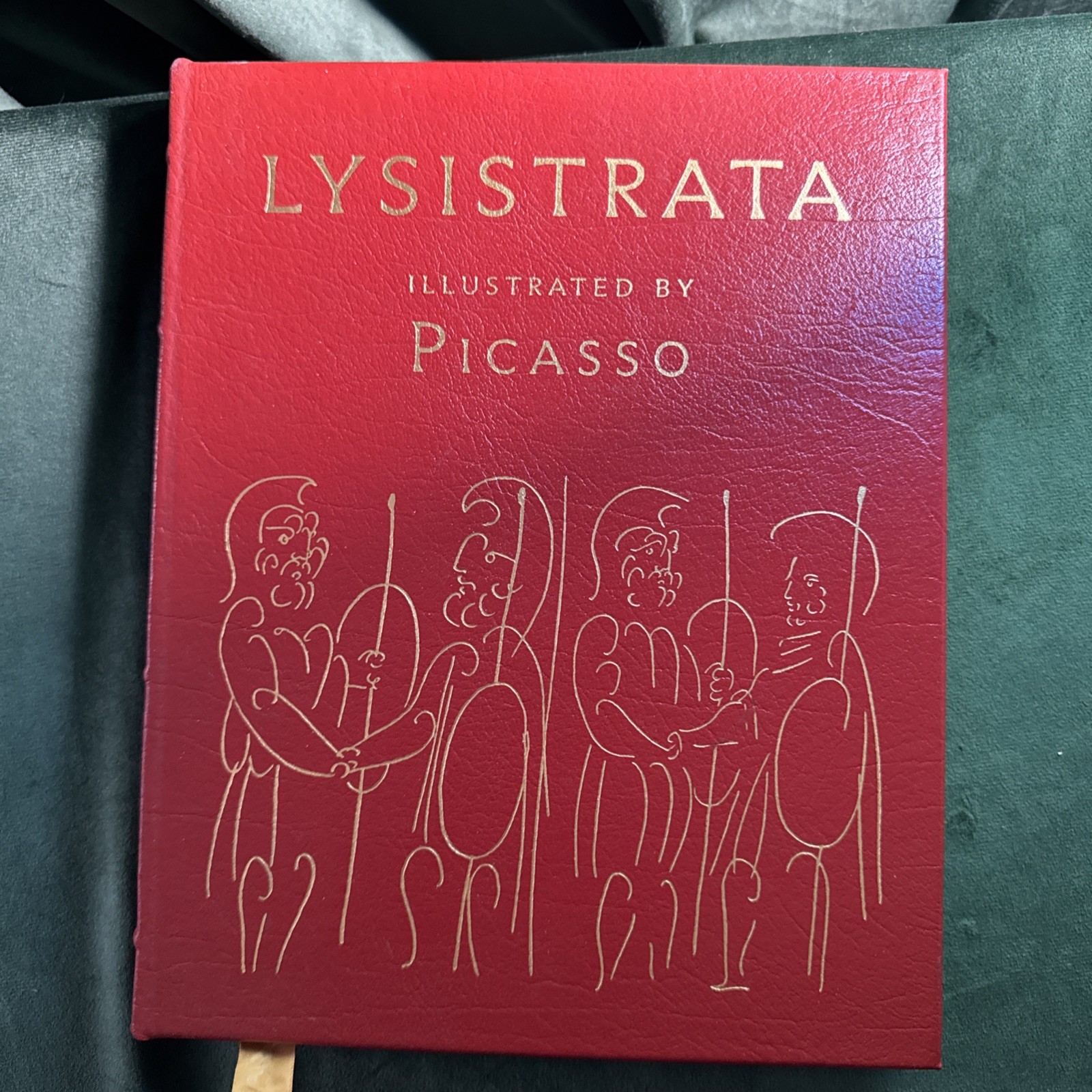 C18 Easton Press Lysistrata Pablo Picasso Leather Collectors Famous Edition 1983