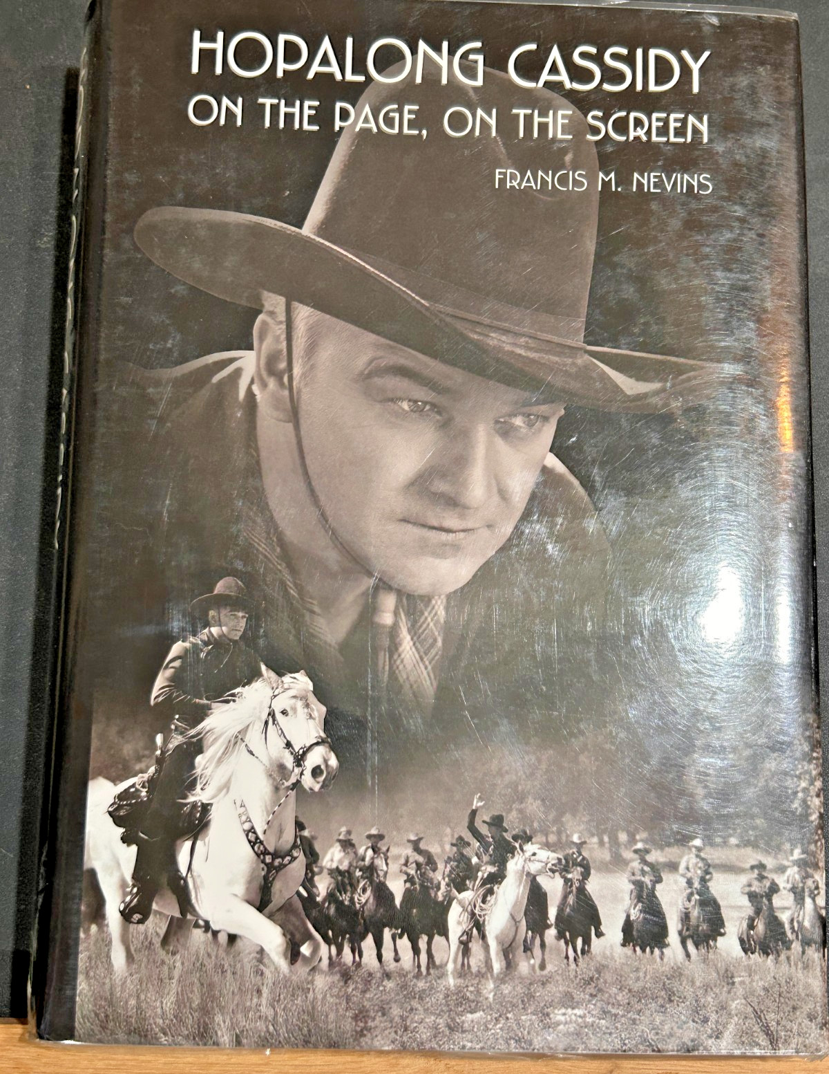 RARE HC Hopalong Cassidy On the Page On the Screen WESTERN COWBOY MOVIES HISTORY