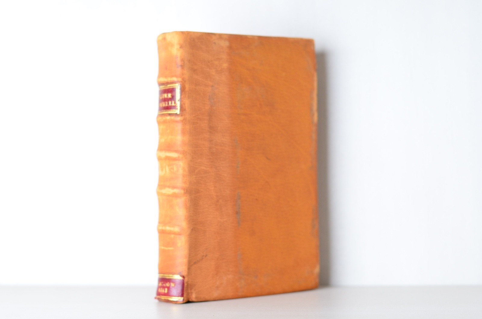 Antique Leather Bound A Review of the Political Life of Oliver Cromwell 1763