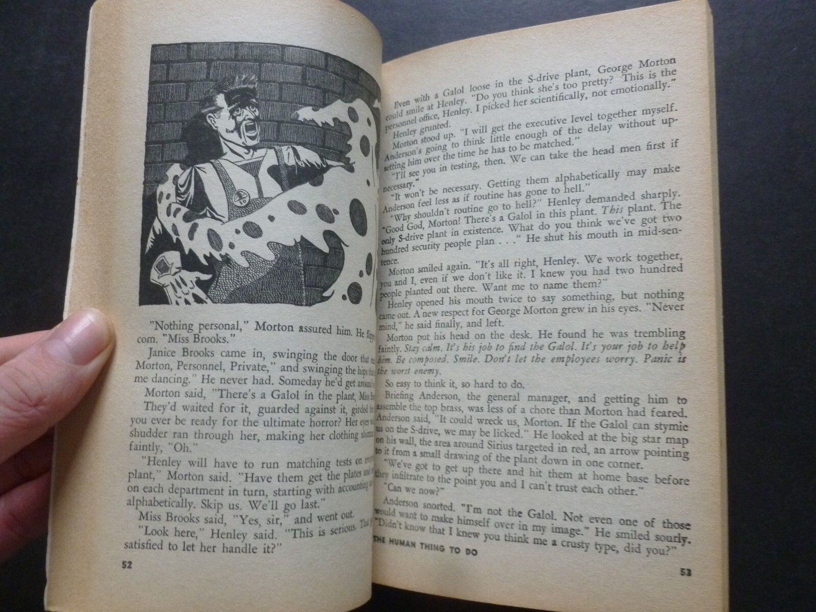 US Digest – SPACEWAY, STORIES OF THE FUTURE June 1954 – Arthur J. Burks