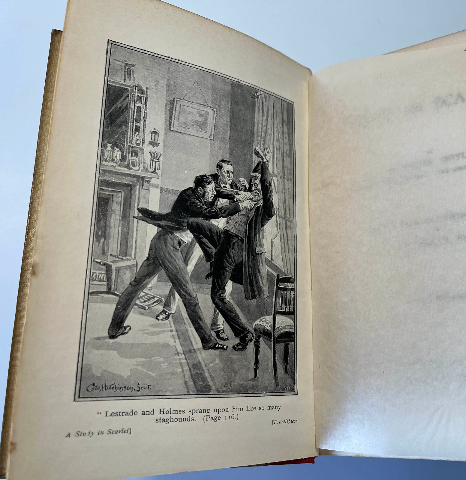 A Study in Scarlet, c. 1901 First Collectible Edition~Arthur Conan Doyle