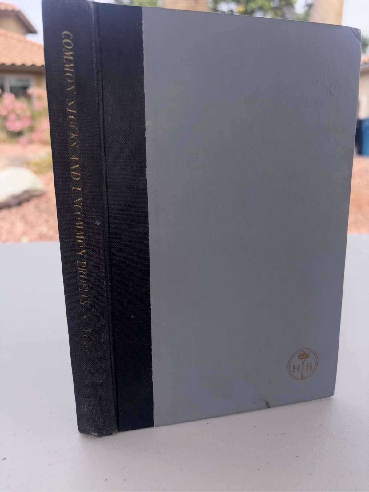 Common Stock And Uncommon Profits Phillip Fisher 1958 HC F-H Early Printing GOOD