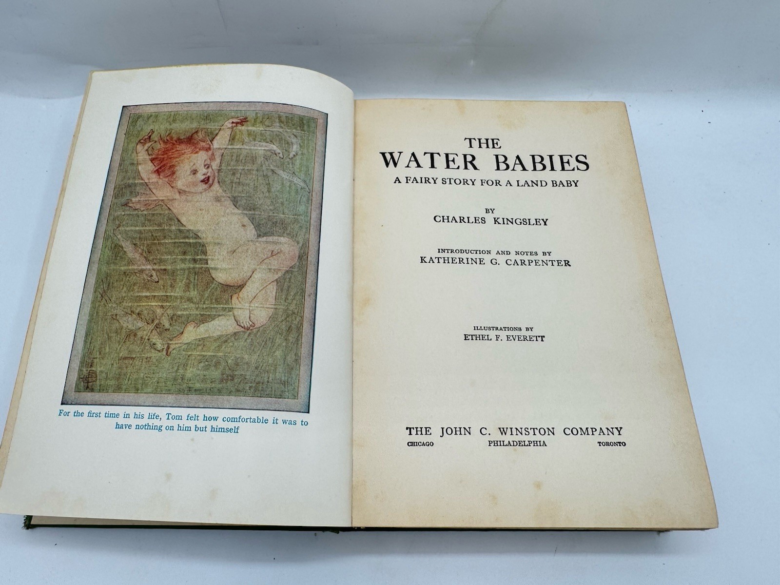 The Water Babies: A Fairy Story for a Land Baby, by Charles Kingsley, circa 1930