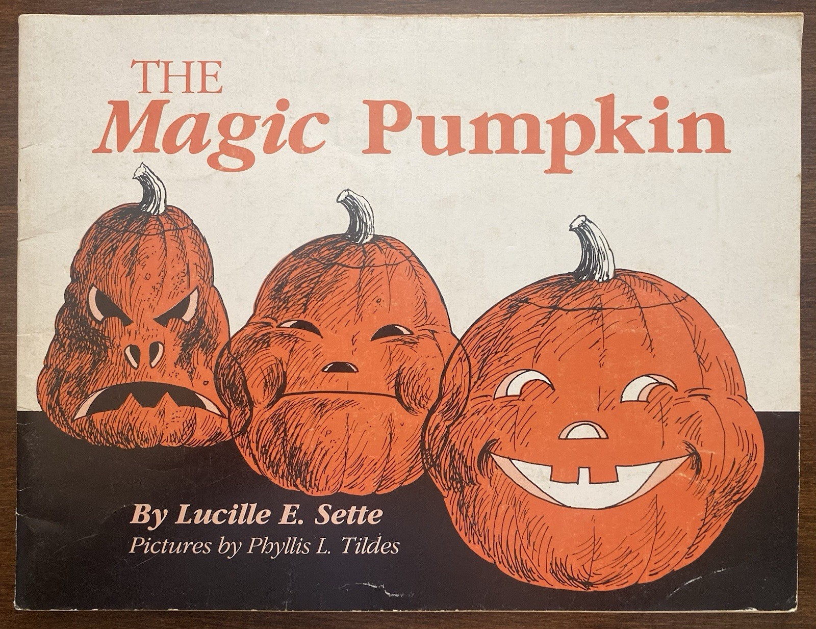 The Magic Pumpkin By Lucille E. Sette, Vintage Halloween Children’s Book