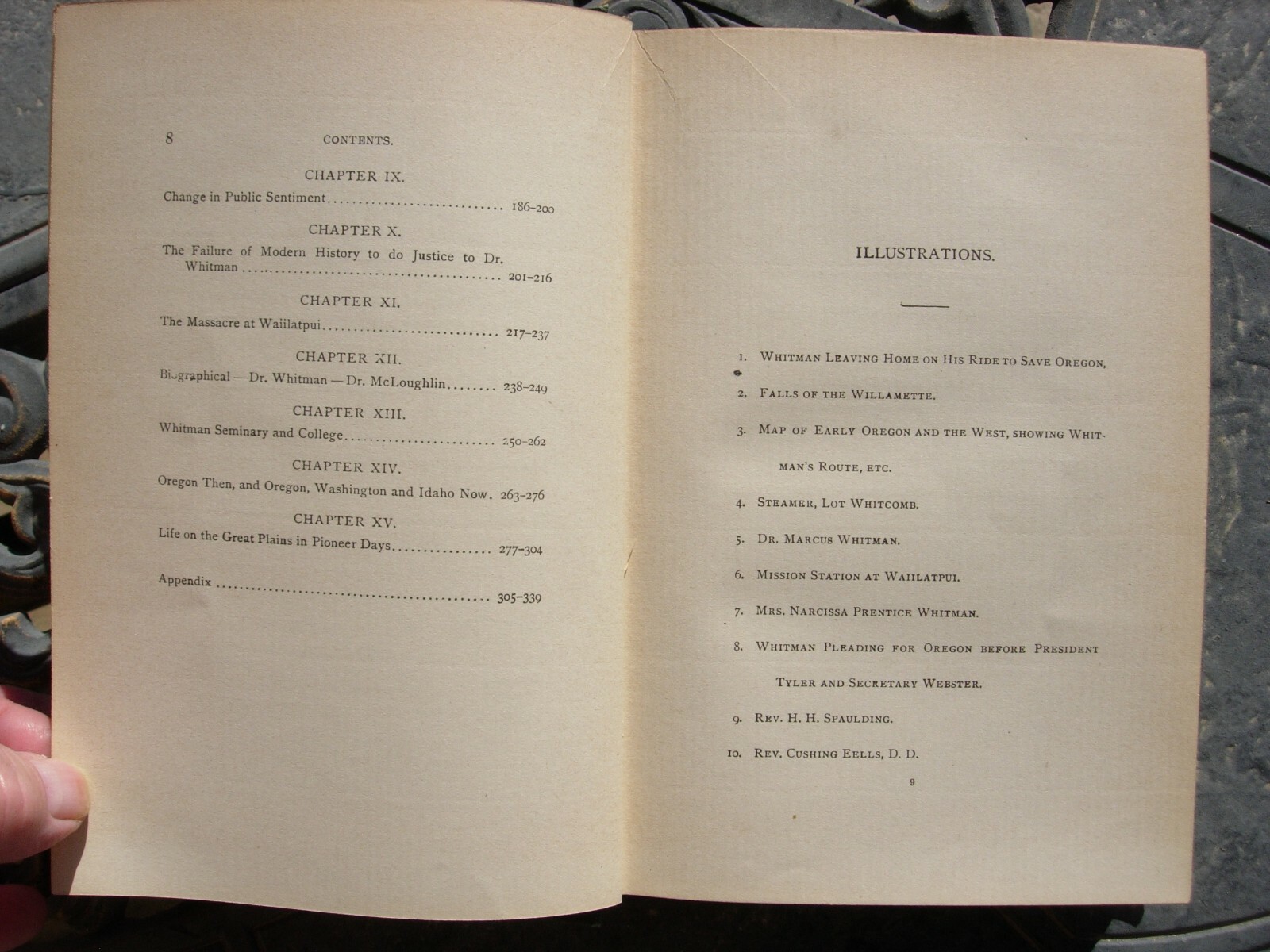 HOW MARCUS WHITMAN SAVED OREGON – OLIVER W. NIXON – LLUSTRATED-1895-INCLUDES MAP