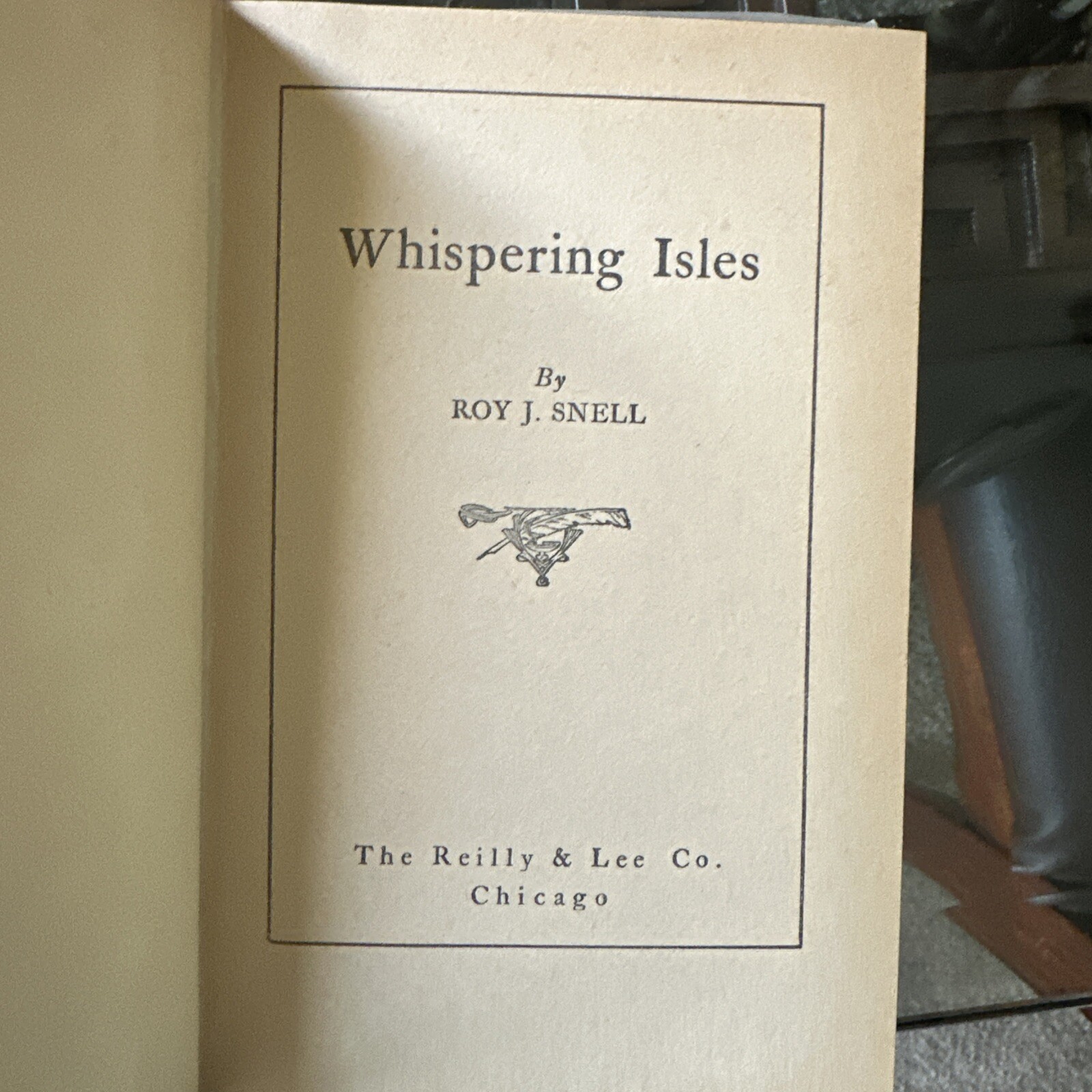 1927 – Whispering Isles By Roy J. Snell – Rare DJ HC Collectors 1st Edition.