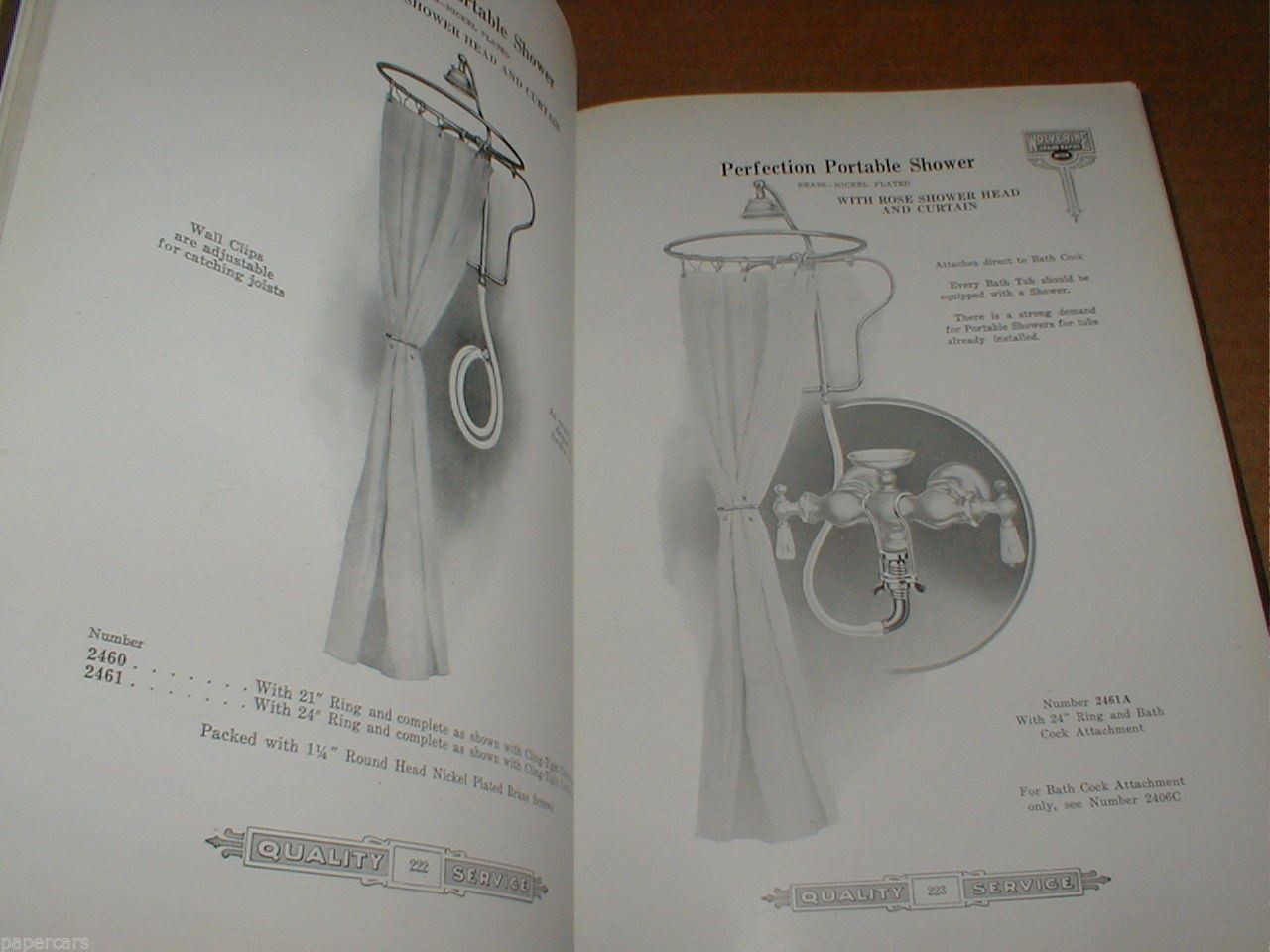 Wolverine Plumbing Brass Works Grand Rapids MI vtg old 1924 Catalog + Price List