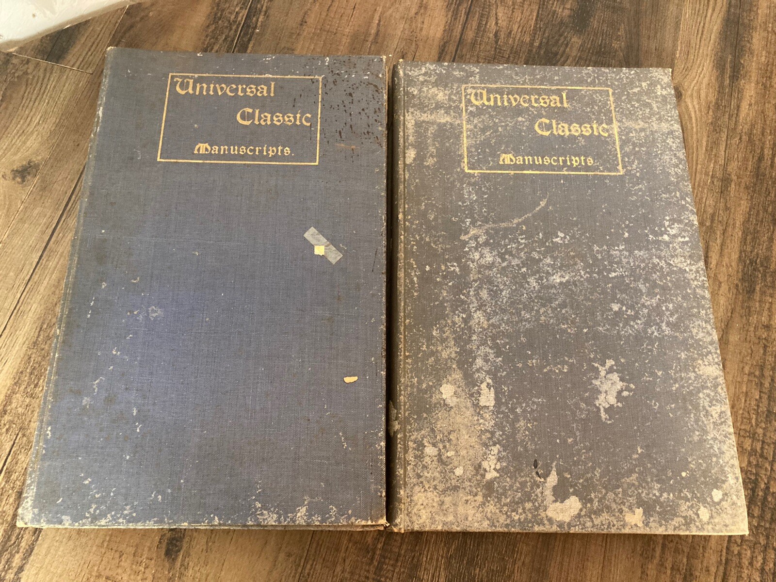 Antique „Universal Classic Manuscripts Vol. 1 & 2 Copyright 1901 by Walter Dunne