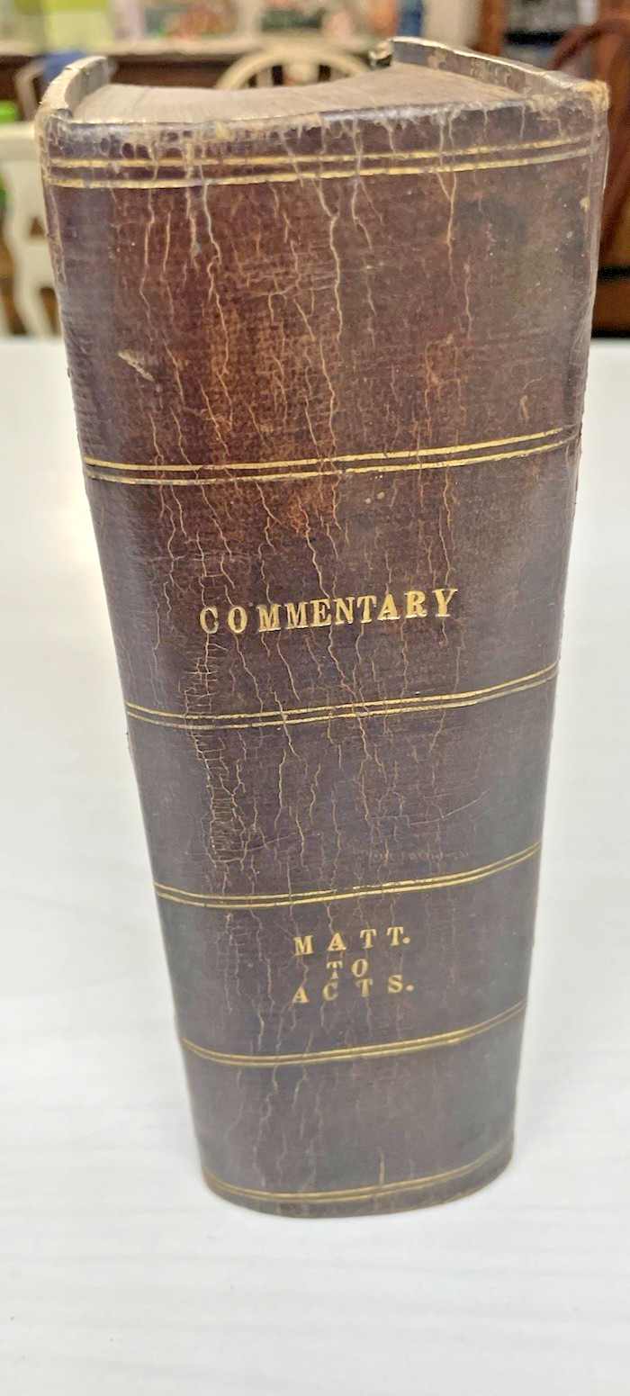 Henry & Scott Commentary Upon The Holy Bible: Matthew -Acts LONDON 1839 RARE!