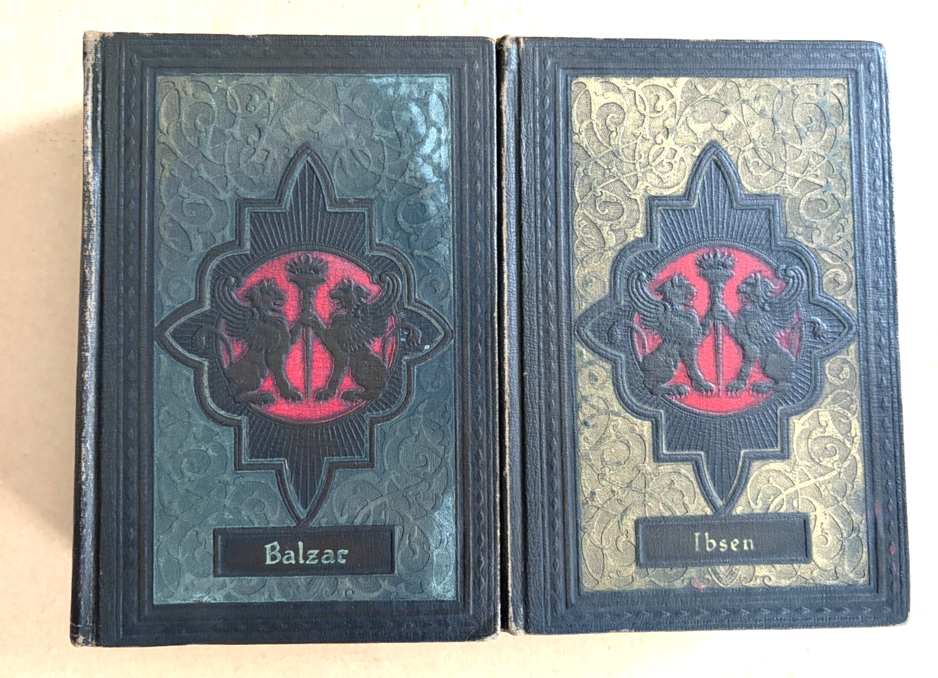 Collected Works of Henrik Ibsen 1928 & Collected Works of Honore de Balzac 1926