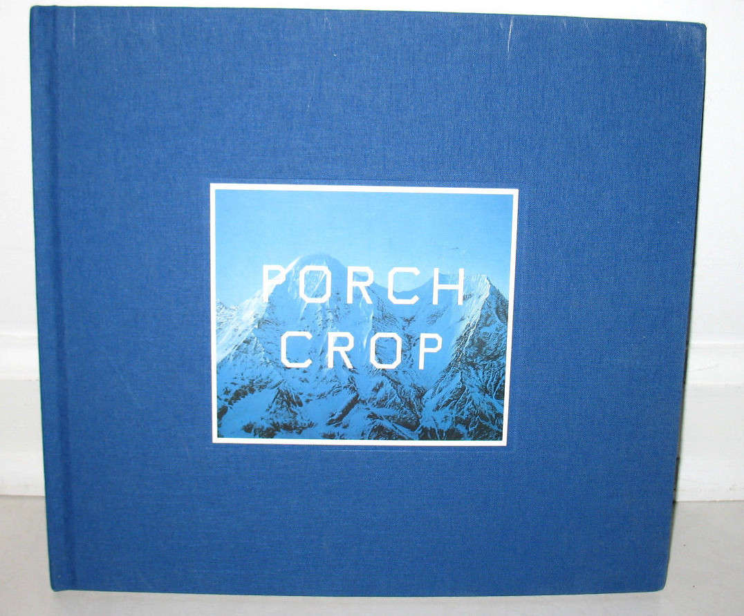 Edward Ed Ruscha Porch Crop Paintings Gagosian Gallery Show 2002 HC