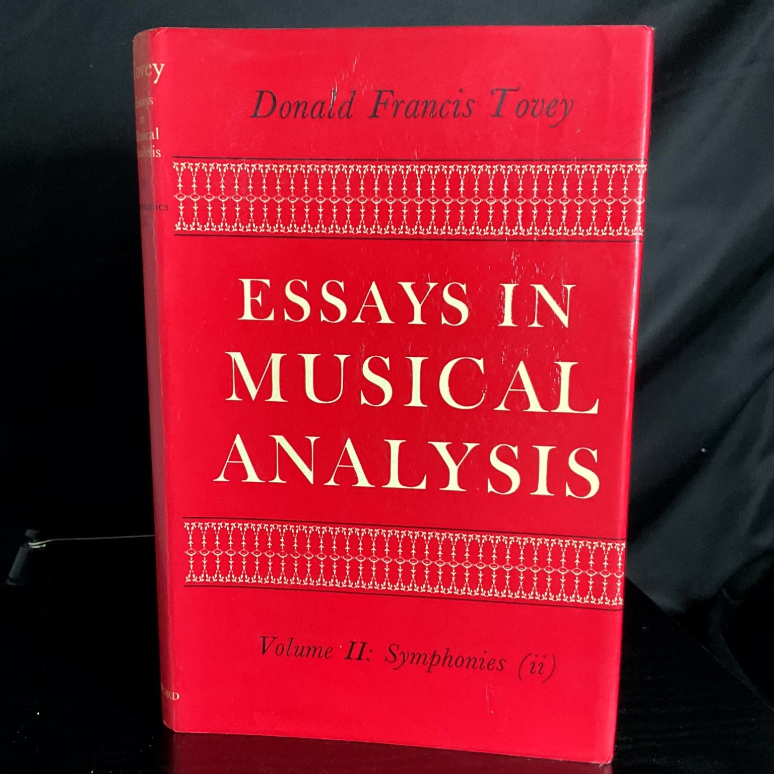 Essays in Musical Analysis Donald Francis Tovey 11th Impression 1979 Music