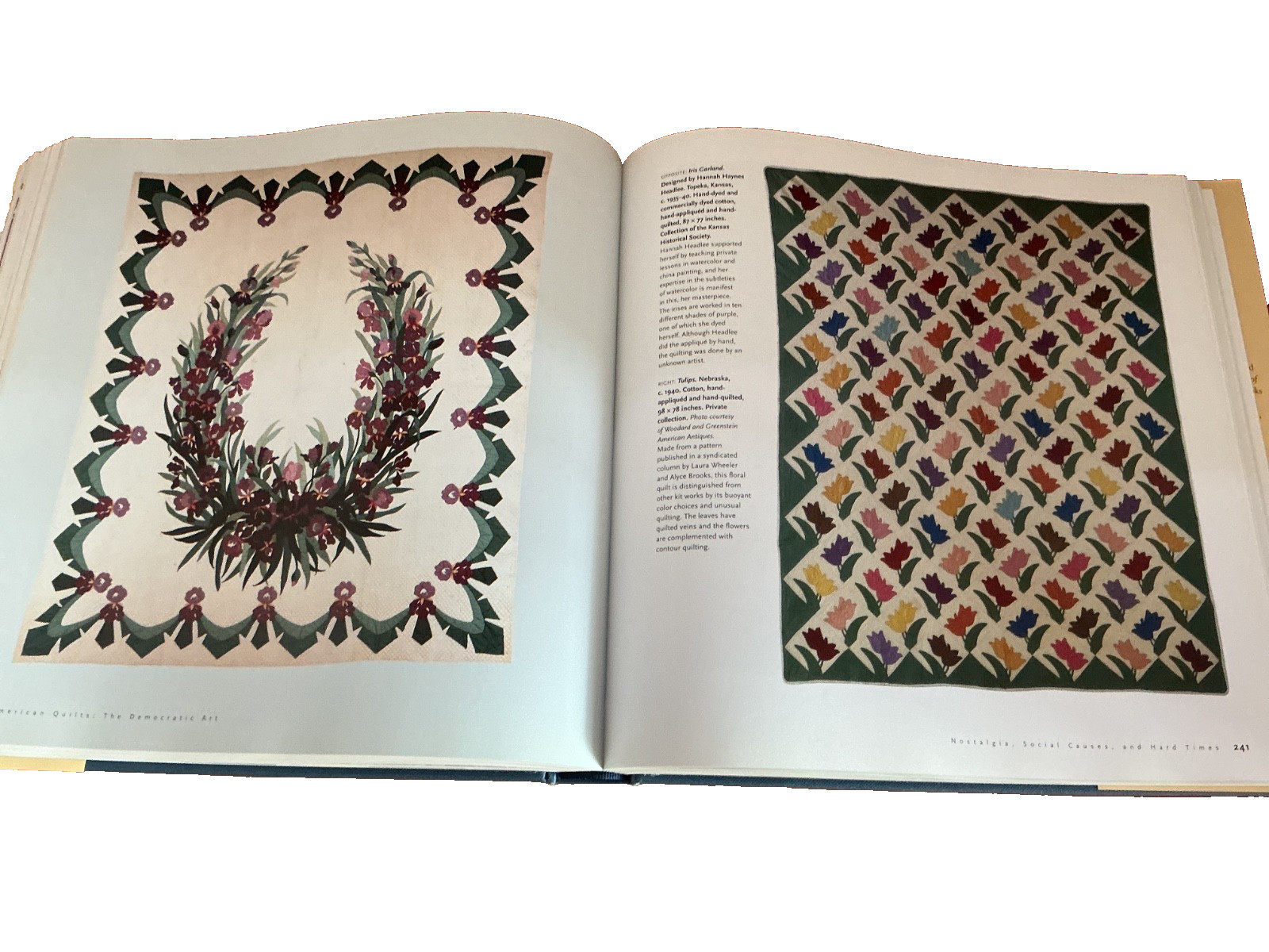 AMERICAN QUILTS, THE DEMOCRATIC ART 1780-2007 by Shaw (2009) w/ dust cover